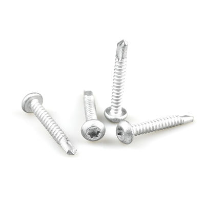 Tipo de acionamento Torx Recess Alto corte 5.5x38 Torx parafusos inoxidáveis para feixe de aço