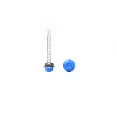 Sistema de Envelope de Edifício Fluorocarbonos de Forno 5.5x45 Flange de aço inoxidável Teks Roof Screw