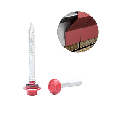 Parafusos de auto-perfuração de aço inoxidável de alta resistência à tração 12 x 55 para cornice de telhado