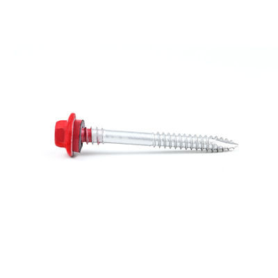 Parafusos de auto-perfuração de aço inoxidável de alta resistência à tração 12 x 55 para cornice de telhado