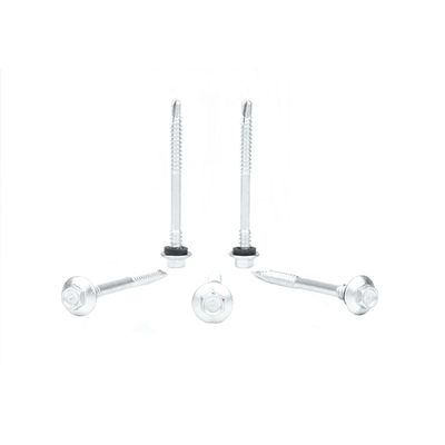 Sistema de Envelope de Estrutura de Aço Parafuso de Autoperfuração 12 X68 com Flange Impermeável INCH